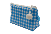 Gerda mini blau kariert
