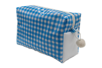 Helga maxi blau kariert
