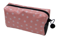 Helga maxi Rosa mit weissen Punkten