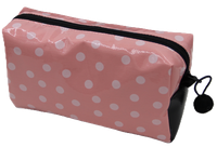 Helga midi Rosa mit weissen Punkten